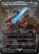 Sting, the Glinting Dagger (Borderless) (LTR-409) [The Lord of the Rings: Tales of Middle-earth]
