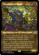 Slimefoot and Squee (Showcase) (PRE-450) [March of the Machine Commander]