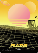 Plains (SLD-415) (Borderless) [Secret Lair Drop] Foil