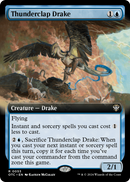 Thunderclap Drake (Extended Art) (OTC-053) [Outlaws of Thunder Junction Commander]