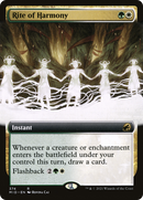 Rite of Harmony (Extended Art) (MID-374) [Innistrad: Midnight Hunt] Foil