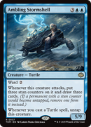 Ambling Stormshell (TDM-037) [Tarkir: Dragonstorm] Foil