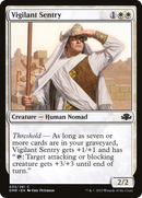 Vigilant Sentry (DMR-033) [Dominaria Remastered] Foil