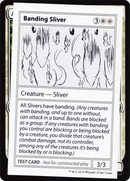 Banding Sliver (No PW Symbol) (CMB1-002) [Mystery Booster Playtest Cards 2021]