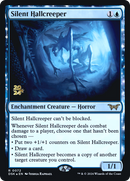 Silent Hallcreeper (PRE-072) [Duskmourn: House of Horror Promos] Foil