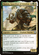 Hamza, Guardian of Arashin (CMR-278) [Commander Legends] Foil