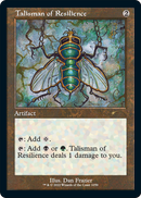 Talisman of Resilience (Retro Frame) (SLD-1059) [Secret Lair Drop] Etched Foil