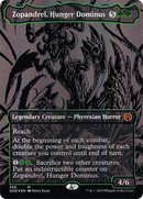 Zopandrel, Hunger Dominus (Oil Slick Raised Foil) (ONE-356) (Borderless) [Phyrexia: All Will Be One] Foil