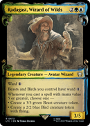 Radagast, Wizard of Wilds (Showcase Scrolls) (LTC-473) [Tales of Middle-earth Commander] Foil