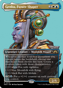 Genku, Future Shaper (Borderless) (MH3-373) [Modern Horizons 3] Foil