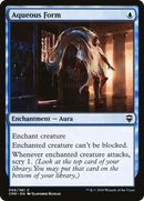 Aqueous Form (CMR-056) [Commander Legends] Foil