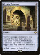 Cryptic Gateway (DMR-218) [Dominaria Remastered] Foil