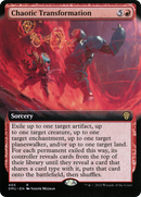 Chaotic Transformation (Extended Art) (DMU-405) [Dominaria United] Foil