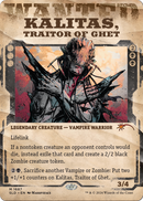 Kalitas, Traitor of Ghet (SLD-1687) (Showcase) (Borderless) [Secret Lair Drop]
