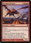 Mordant Dragon (WWK-085) [Worldwake] Foil