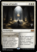 Virtue of Loyalty (PPWOE-038) [Promo Pack: Wilds of Eldraine Promos] Foil