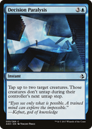 Decision Paralysis (AKH-050) [Amonkhet] Foil