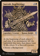Sarevok, Deathbringer (Showcase) (CLB-391) [Commander Legends: Battle for Baldur's Gate]