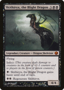 Skithiryx, the Blight Dragon (SOM-079) [Scars of Mirrodin] Foil