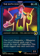 The Sixth Doctor (Serial Numbered) (WHO-557) (Showcase) (Borderless) [Doctor Who] Foil