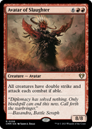 Avatar of Slaughter (CMM-206) [Commander Masters] Foil