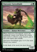 Outcaster Greenblade (OTJ-172) [Outlaws of Thunder Junction]
