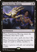 Treacherous Blessing (PPTHB-117P) [Promo Pack: Theros Beyond Death Promos] Foil