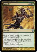 Putrefy (TD2-073) [Duel Decks: Mirrodin Pure vs. New Phyrexia]