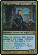 Edric, Spymaster of Trest (Commander Launch Promo) (OVER-196) [Commander 2011 Launch Party] Foil