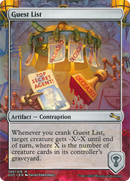 Guest List (UST-186) (Borderless) [Unstable] Foil