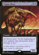 Plague Sliver (Extended Art) (SLD-633) [Secret Lair Drop] Foil