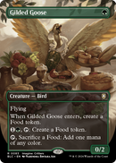 Gilded Goose (Borderless) (BLC-083) [Bloomburrow Commander] Foil