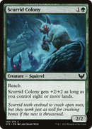 Scurrid Colony (STX-142) [Strixhaven: School of Mages] Foil