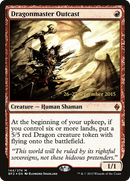 Dragonmaster Outcast (PRE-144) [Battle for Zendikar Promos] Foil