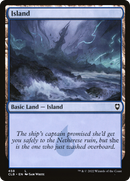 Island (CLB-458) [Commander Legends: Battle for Baldur's Gate] Foil
