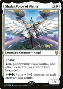 Shalai, Voice of Plenty (PRE-35S) [Dominaria Promos] Foil