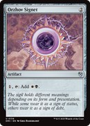 Orzhov Signet (DRC-134) [Commander: Aetherdrift]