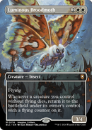 Luminous Broodmoth (Borderless) (BLC-074) [Bloomburrow Commander]