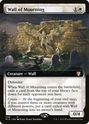 Wall of Mourning (Extended Art) (MIC-048) [Midnight Hunt Commander]