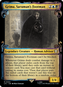 Grima, Saruman's Footman (Showcase Scrolls) (LTC-464) [Tales of Middle-earth Commander]