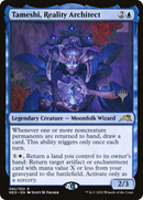 Tameshi, Reality Architect (PPNEO-082) [Promo Pack: Kamigawa: Neon Dynasty Promos] Foil