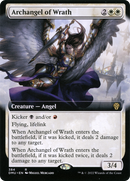 Archangel of Wrath (Extended Art) (DMU-384) [Dominaria United] Foil