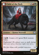 Child of the Pack (VOW-234) [Innistrad: Crimson Vow] Foil