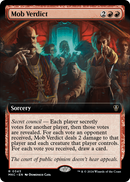 Mob Verdict (Extended Art) (MKC-343) [Murders at Karlov Manor Commander]