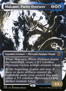 Malcator, Purity Overseer (Showcase) (ONE-320) (Borderless) [Phyrexia: All Will Be One] Foil