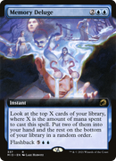 Memory Deluge (Extended Art) (MID-337) [Innistrad: Midnight Hunt] Foil
