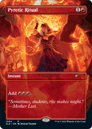 Pyretic Ritual (SLD-1064) (Borderless) [Secret Lair Drop] Foil