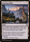 Evolving Wilds (MID-261) [Innistrad: Midnight Hunt] Foil