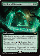 Leyline of Mutation (Extended Art) (DSK-382) [Duskmourn: House of Horror]