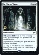 Leyline of Hope (PRE-018) [Duskmourn: House of Horror Promos] Foil